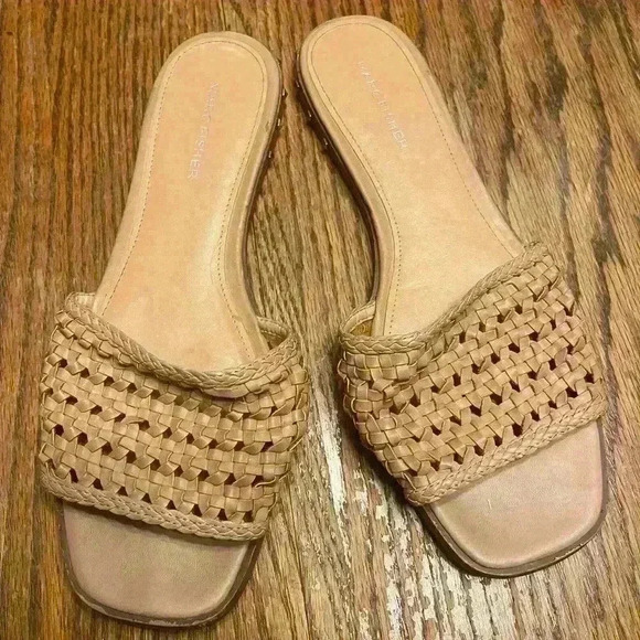 Marc Fisher Nude Sandals - Picture 2 of 3